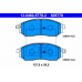 13.0460-5778.2 ATE Комплект тормозных колодок, дисковый тормоз