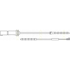 8115 11057 TRISCAN Сигнализатор, износ тормозных колодок