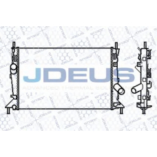 012M26 JDEUS Радиатор, охлаждение двигателя