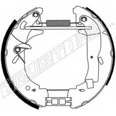6418 TRUSTING Комплект тормозных колодок