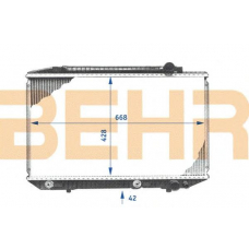 2108918 BEHR Radiator