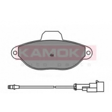 JQ1011850 KAMOKA Комплект тормозных колодок, дисковый тормоз