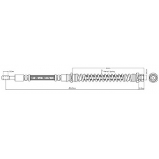 VBJ252 MOTAQUIP Тормозной шланг