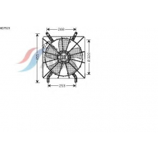 HD7519 AVA Вентилятор, охлаждение двигателя