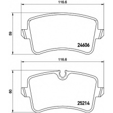 8DB 355 015-201 HELLA Комплект тормозных колодок, дисковый тормоз