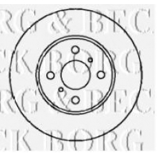 BBD5066 BORG & BECK Тормозной диск