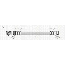 8150 50206 TRISCAN Тормозной шланг