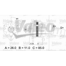 436169 VALEO Генератор