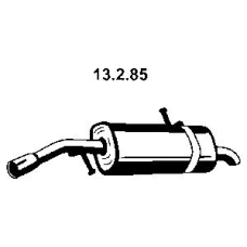 13.2.85 EBERSPACHER Глушитель выхлопных газов конечный