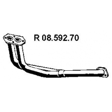 08.592.70 EBERSPACHER Труба выхлопного газа
