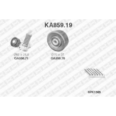 KA859.19 SNR Поликлиновой ременный комплект