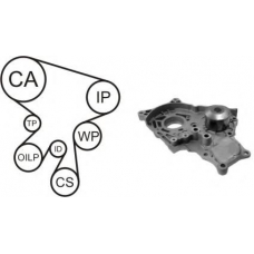 WPK-169701 AIRTEX Водяной насос + комплект зубчатого ремня