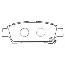 FP0995 FIT Комплект тормозных колодок, дисковый тормоз