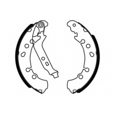 8DB 355 000-471 HELLA PAGID Комплект тормозных колодок