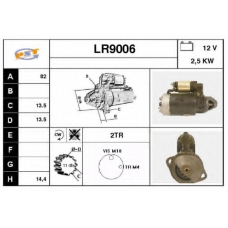 LR9006 SNRA Стартер