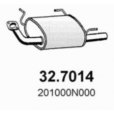 32.7014 ASSO Глушитель выхлопных газов конечный