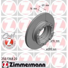 250.1368.20 ZIMMERMANN Тормозной диск