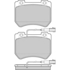 FBP-1671 FREMAX Комплект тормозных колодок, дисковый тормоз