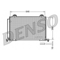 DCN50027 DENSO Конденсатор, кондиционер