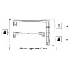 941055070532 MAGNETI MARELLI Комплект проводов зажигания