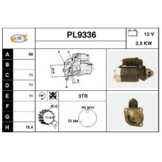 PL9336 SNRA Стартер