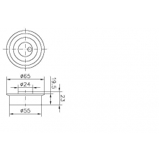 TKR 9179 TIMKEN Натяжной ролик, ремень грм