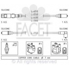 4.9936 FACET Ккомплект проводов зажигания