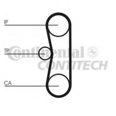 CT662K1 CONTITECH Комплект ремня грм