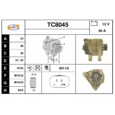 TC8045 SNRA Генератор