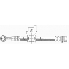 510696 CEF Тормозной шланг