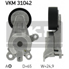 VKM 31042 SKF Натяжной ролик, поликлиновой  ремень