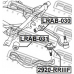 LRAB-031 FEBEST Подвеска, рычаг независимой подвески колеса
