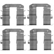 MBA1734 MINTEX Комплектующие, колодки дискового тормоза