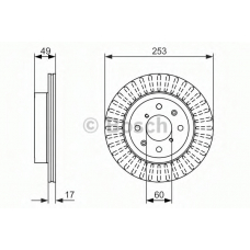 0 986 479 790 BOSCH Тормозной диск