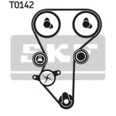 VKMA 03214 SKF Комплект ремня грм