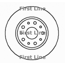 FBD1161 FIRST LINE Тормозной диск