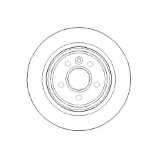 NBD1575 NATIONAL Тормозной диск