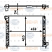 8MK 376 713-701 HELLA Радиатор, охлаждение двигателя