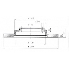 BDC4748 QUINTON HAZELL Тормозной диск