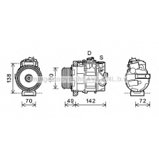 MSK602 AVA Компрессор, кондиционер