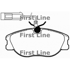 FBP3188 FIRST LINE Комплект тормозных колодок, дисковый тормоз