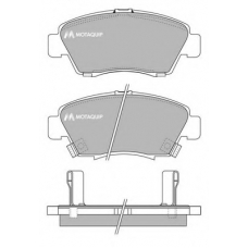 LVXL874 MOTAQUIP Комплект тормозных колодок, дисковый тормоз