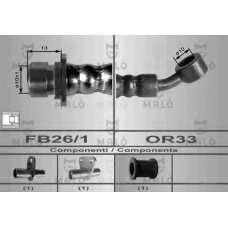 80022 Malo Тормозной шланг