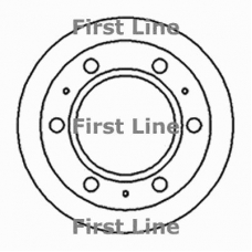 FBD343 FIRST LINE Тормозной диск