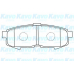 BP-4569 KAVO PARTS Комплект тормозных колодок, дисковый тормоз