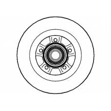 NBD1364 NATIONAL Тормозной диск