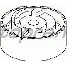 108 680 TOPRAN Натяжной ролик, ремень грм