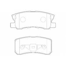 WBP23582A WAGNER LOCKHEED Комплект тормозных колодок, дисковый тормоз