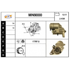 MN9000 SNRA Стартер