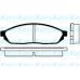 BP-8500 KAVO PARTS Комплект тормозных колодок, дисковый тормоз